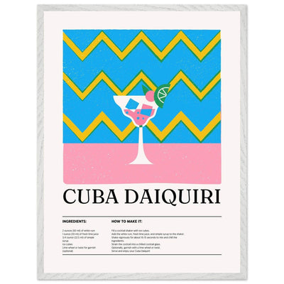 Cuba Daiquiri Cocktail Recipe - Vibrantwalls