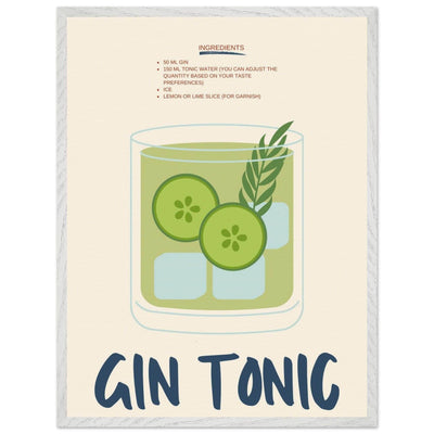 Gin & Tonic - Vibrantwalls