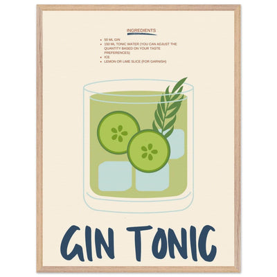 Gin & Tonic - Vibrantwalls