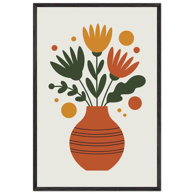 Boho Floral Harmony - Vibrantwalls