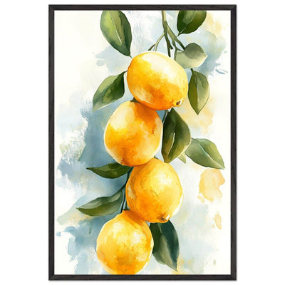 Vintage Italian Coastal Drive Amalfi Lemon Grove - Vibrantwalls