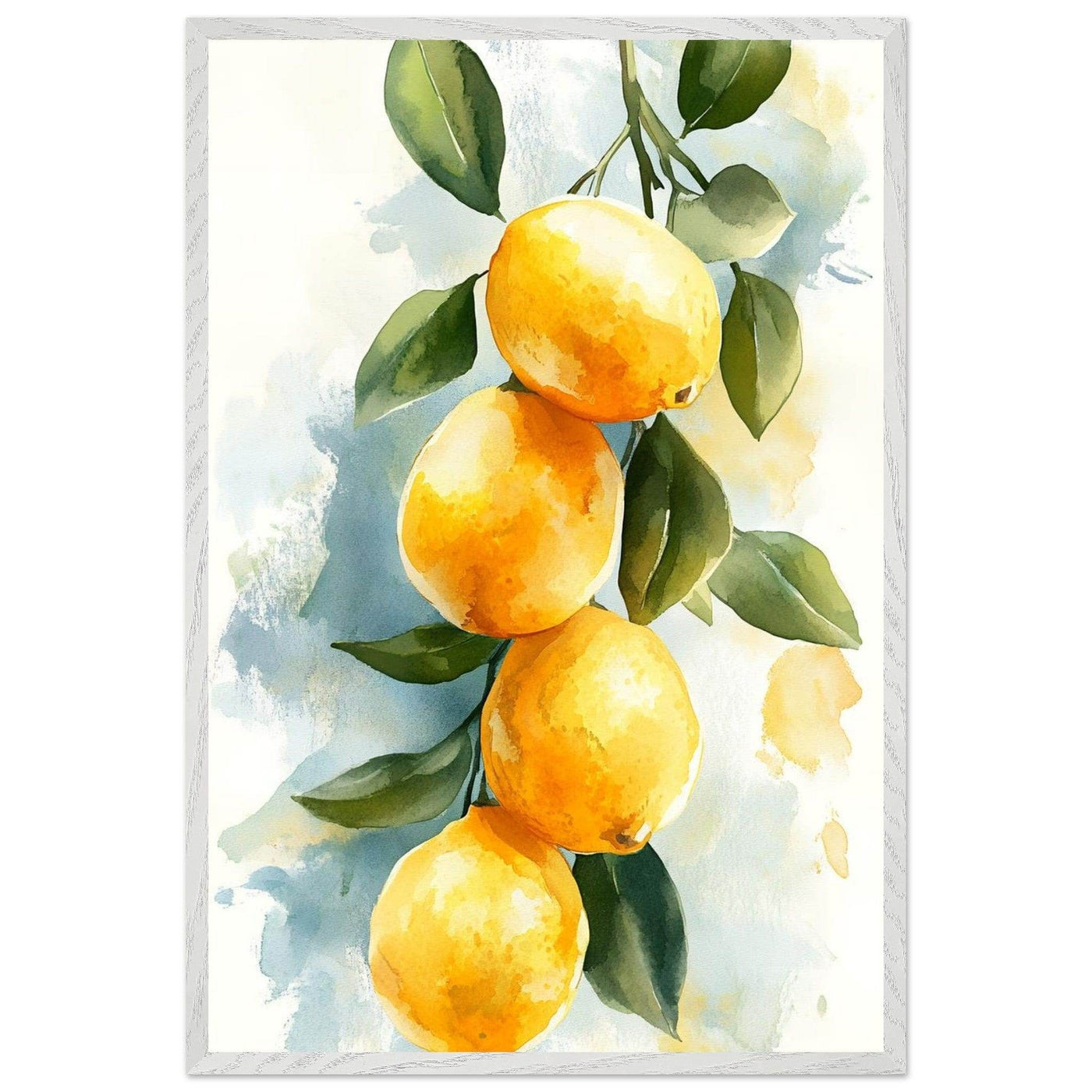 Vintage Italian Coastal Drive Amalfi Lemon Grove - Vibrantwalls