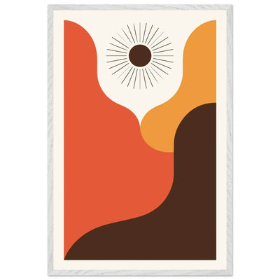 Abstract Desert Sun - Vibrantwalls