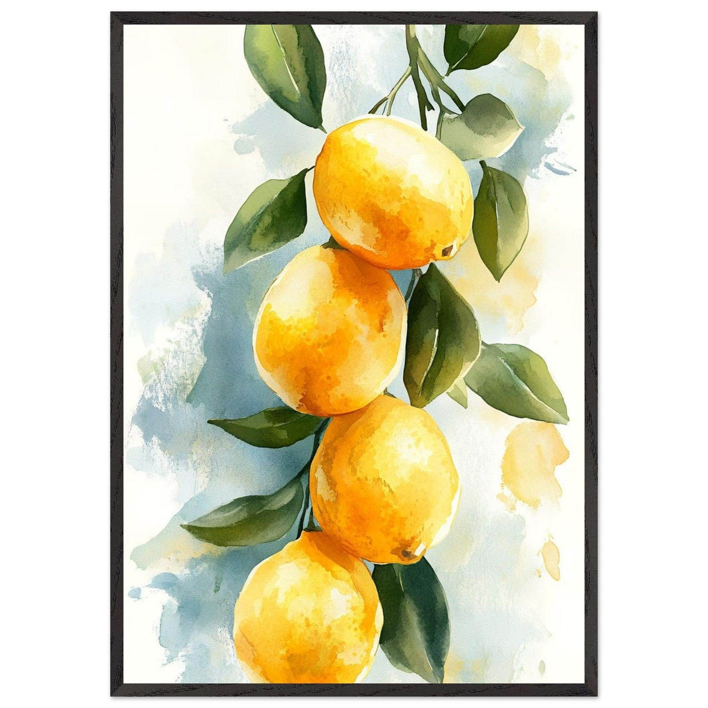 Vintage Italian Coastal Drive Amalfi Lemon Grove - Vibrantwalls