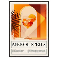 Aperol Spritz Poster Italian Wall Art - Vibrantwalls
