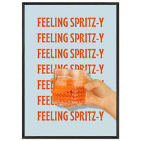 Feeling Spritz-y Fun Bar Quote Wall Art - Vibrantwalls