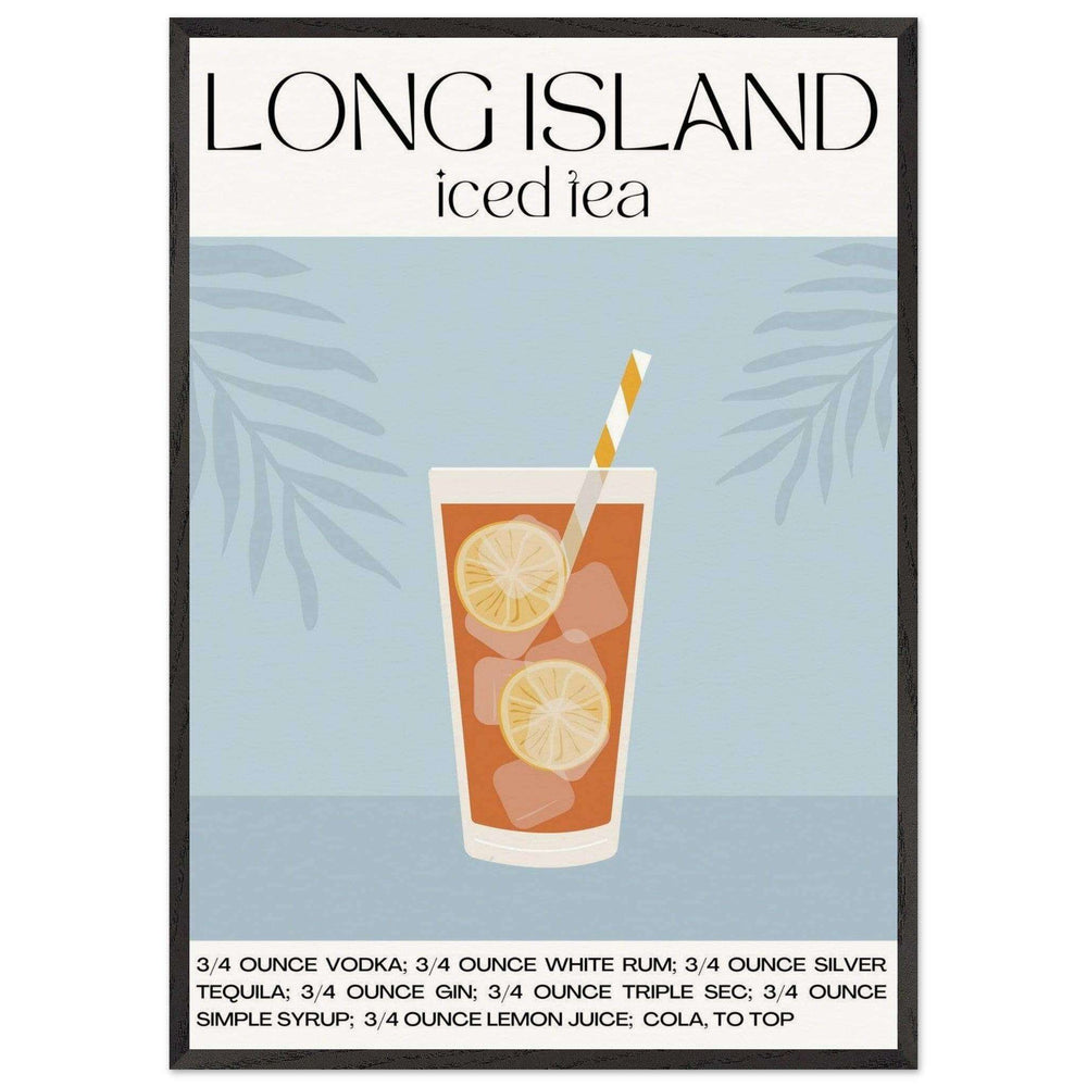 Long Island Iced Tea Poster Wall Art - Vibrantwalls