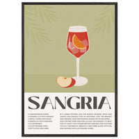 Sangria Cocktail Red Wine Delicious Wall Art - Vibrantwalls