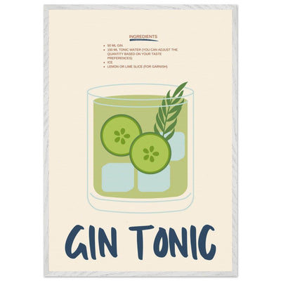 Gin & Tonic - Vibrantwalls