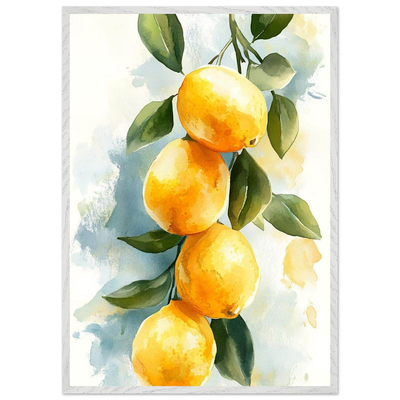 Vintage Italian Coastal Drive Amalfi Lemon Grove - Vibrantwalls