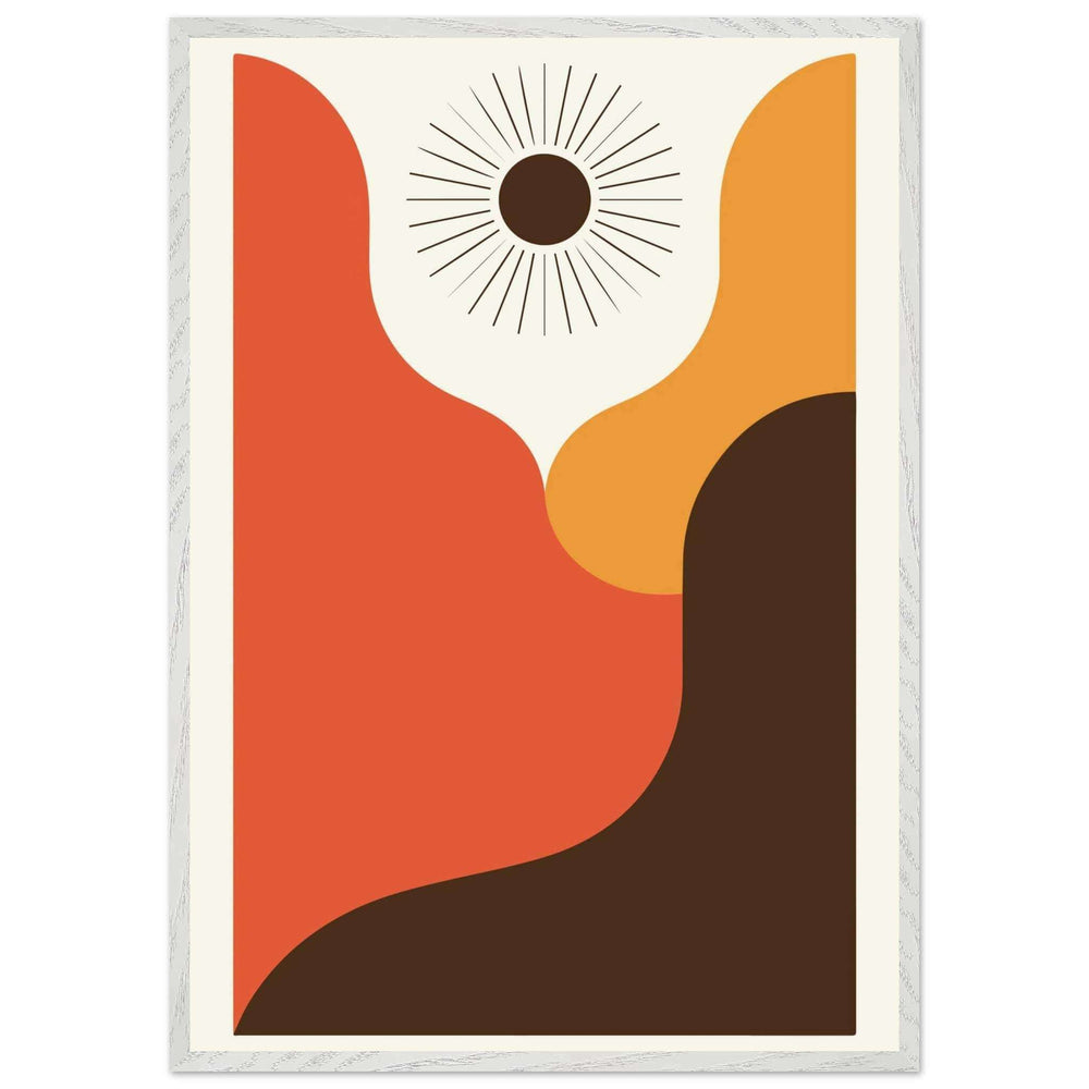 Abstract Desert Sun - Vibrantwalls