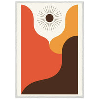 Abstract Desert Sun - Vibrantwalls