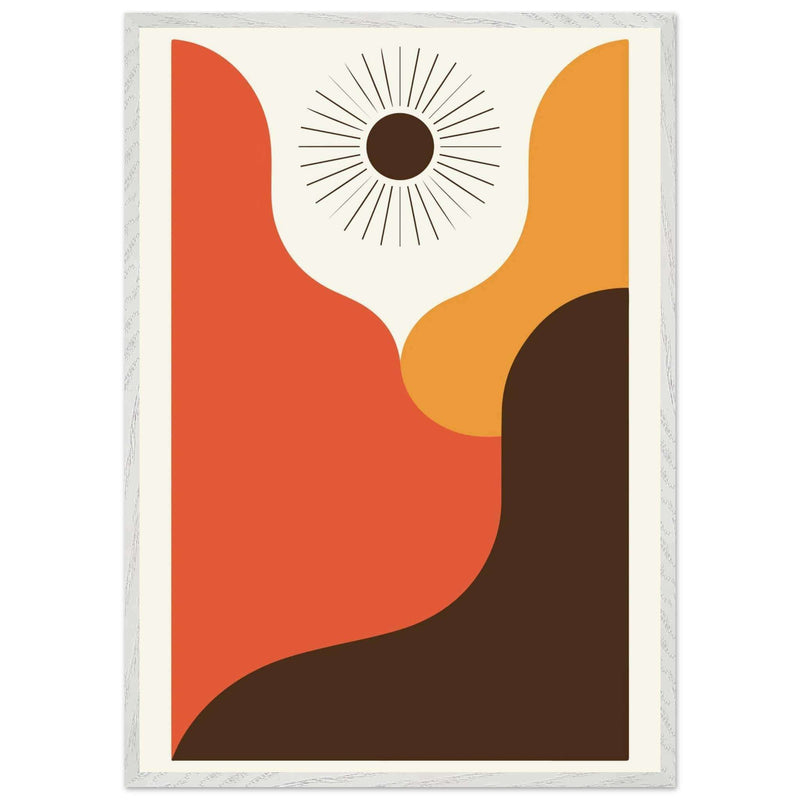 Abstract Desert Sun - Vibrantwalls