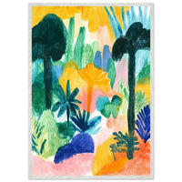 Abstract Tropical - Vibrantwalls