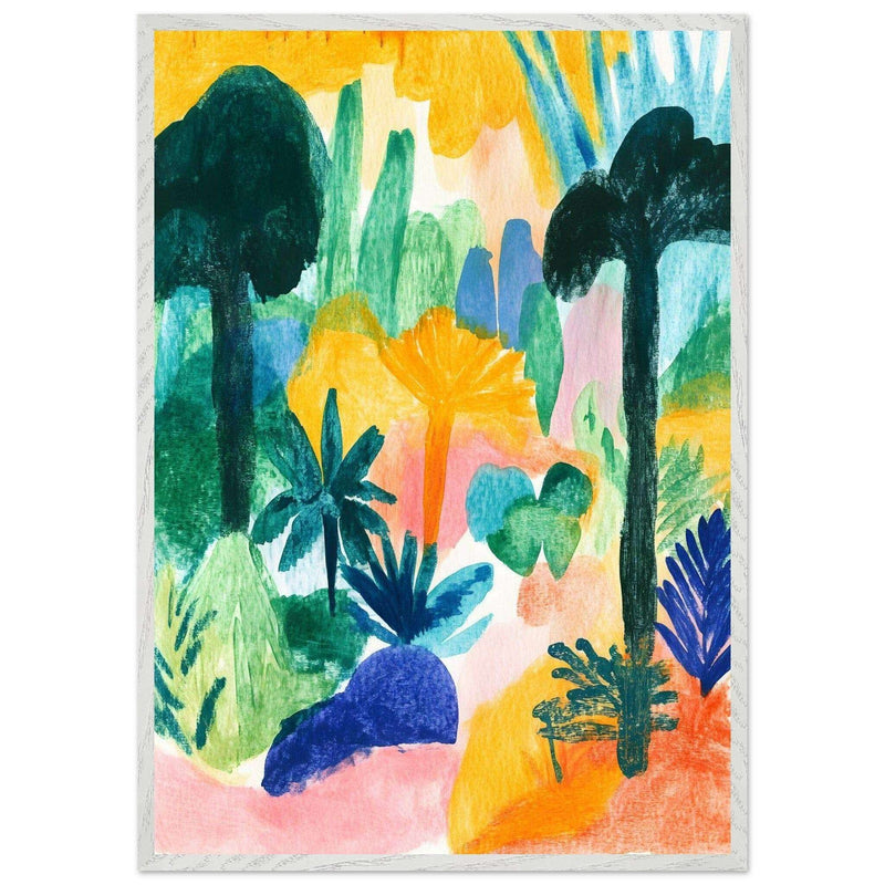 Abstract Tropical - Vibrantwalls