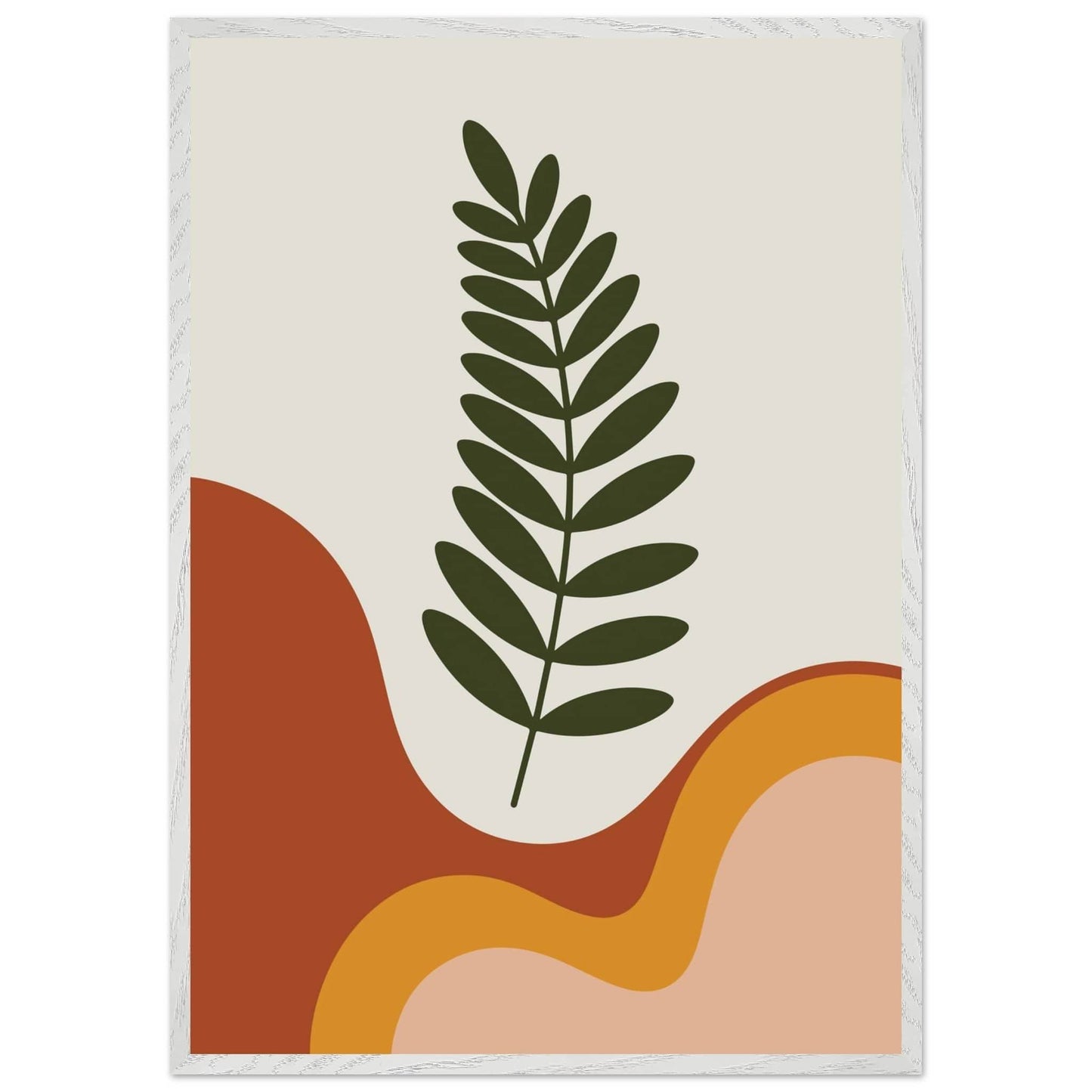 Desert Botanical Abstract Nature Wall Art - Vibrantwalls