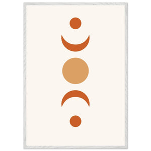 Desert Landscape | Boho Moon - Vibrantwalls