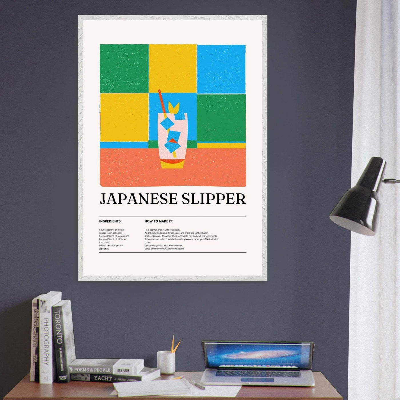 Japanese Slipper Cocktail Recipe - Vibrantwalls