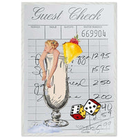 Retro Bar Cocktail Recipe Classic Wall Art - Vibrantwalls