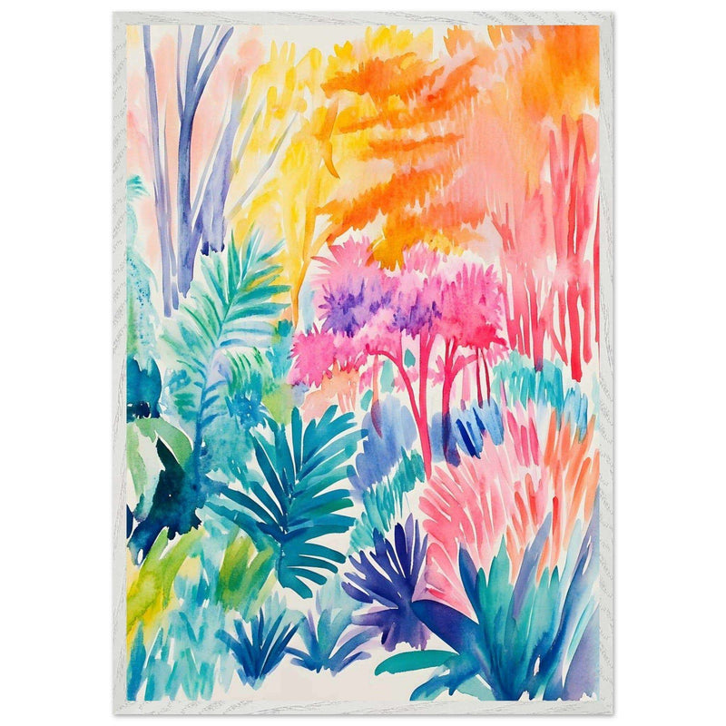Vibrant Abstract Botanical Matisse Style - Vibrantwalls