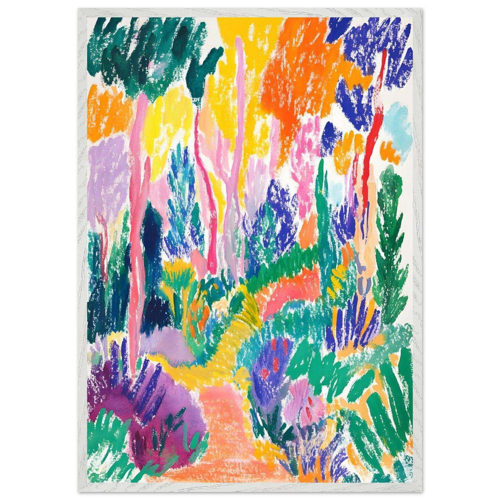 Vibrant Abstract Forest Henri Matisse - Vibrantwalls