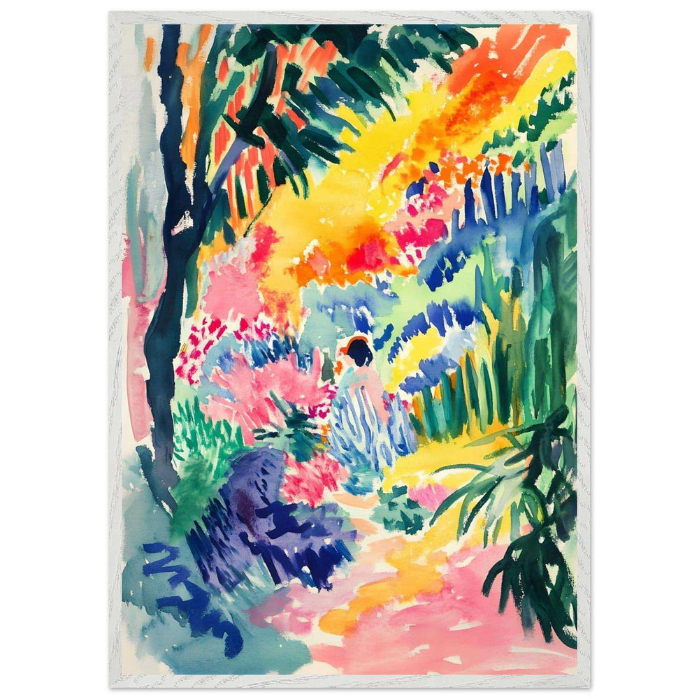 Vibrant Abstract Garden Henri Matisse - Vibrantwalls