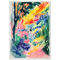 Vibrant Abstract Garden Henri Matisse - Vibrantwalls