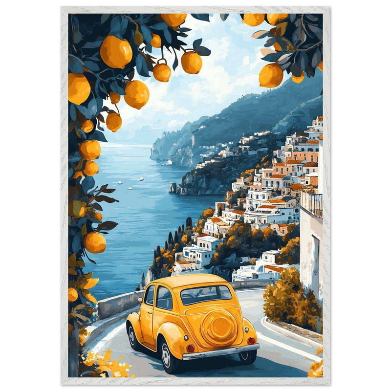 Amalfi Coast Dream View Wall Art - Vibrantwalls