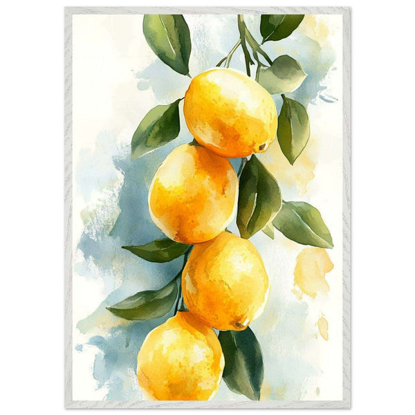 Amalfi Coast Lemons Wall Art - Vibrantwalls