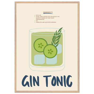 Gin & Tonic - Vibrantwalls