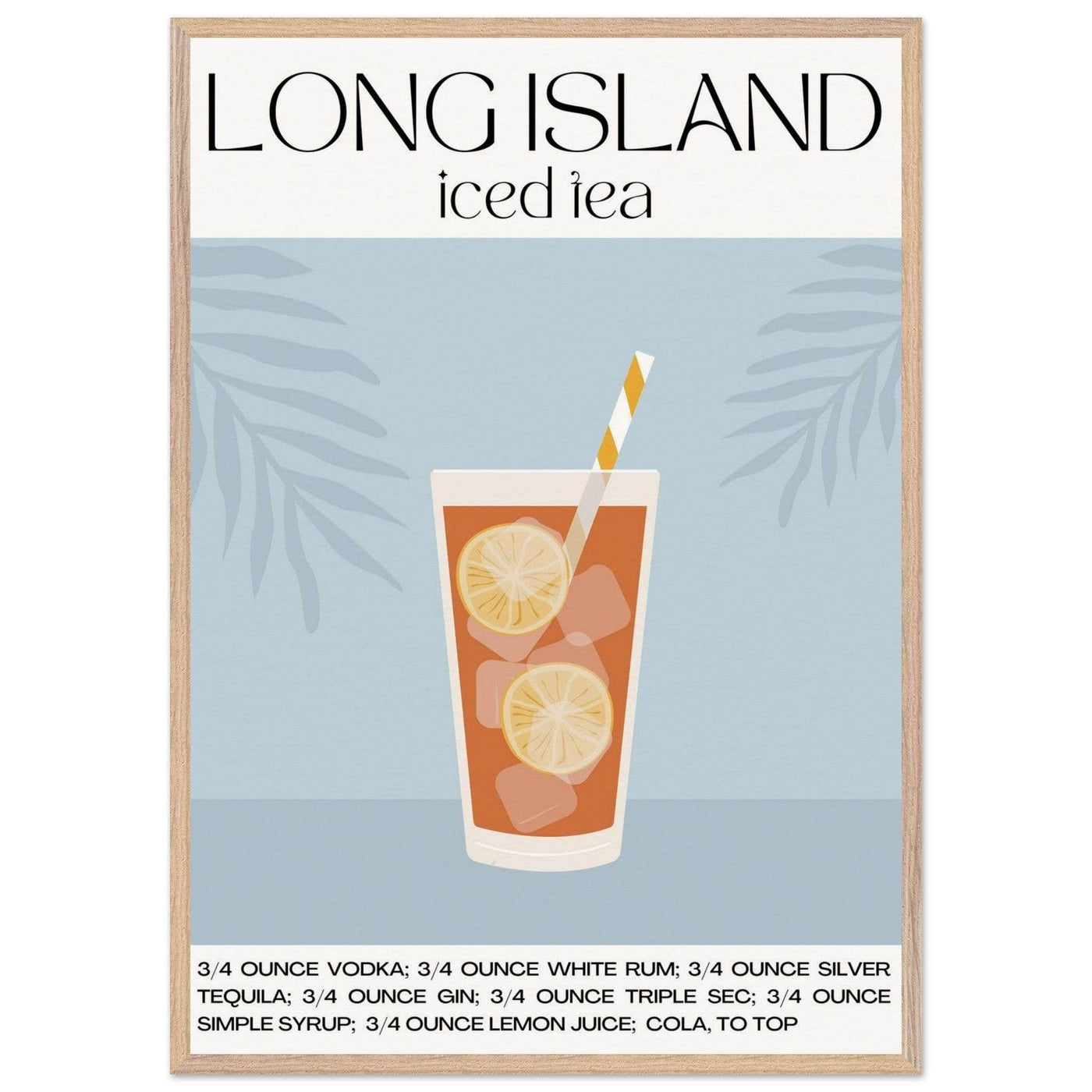 Long Island Iced Tea - Vibrantwalls