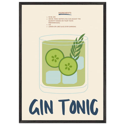 Gin & Tonic - Vibrantwalls
