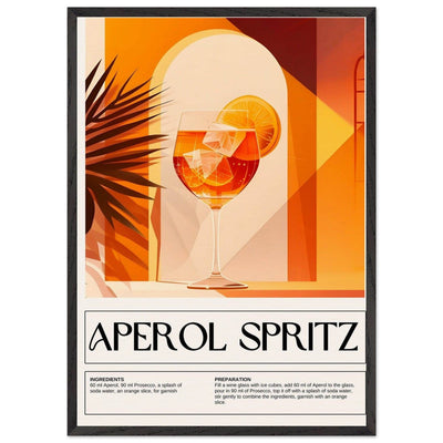Aperol Spritz Poster - Vibrantwalls