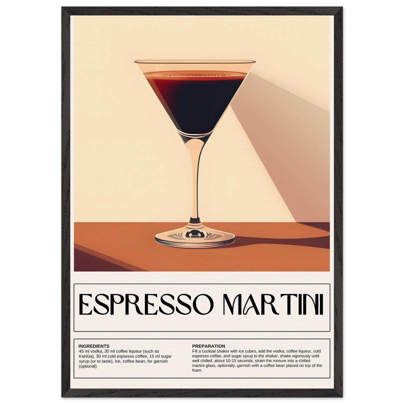 Espresso Martini - Vibrantwalls