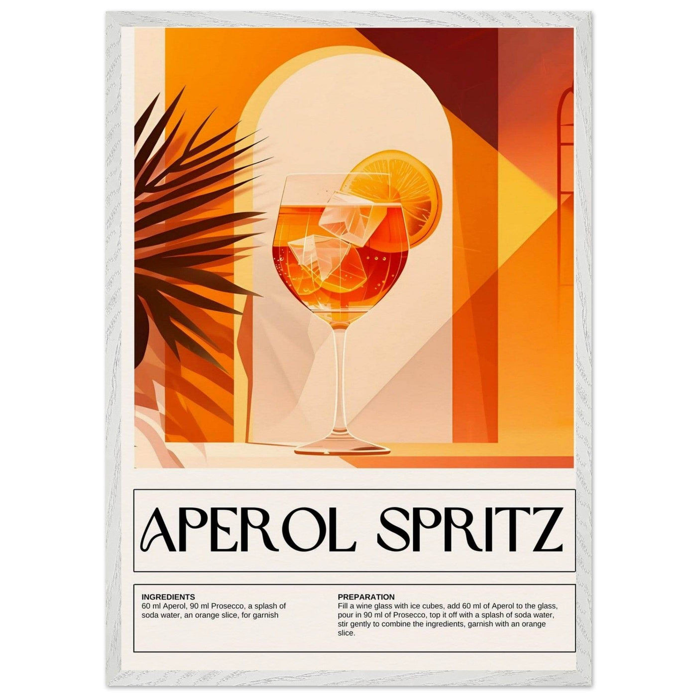 Aperol Spritz Poster - Vibrantwalls