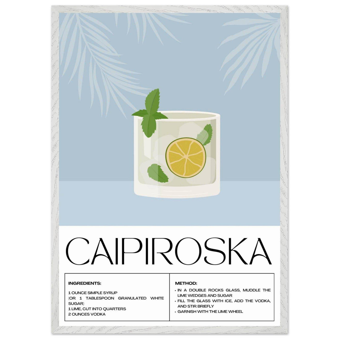 Caipiroska Cocktail Recipe - Vibrantwalls