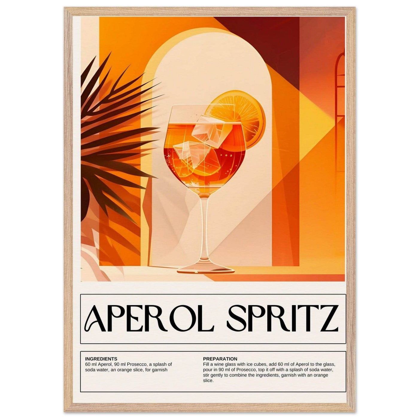 Aperol Spritz Poster - Vibrantwalls