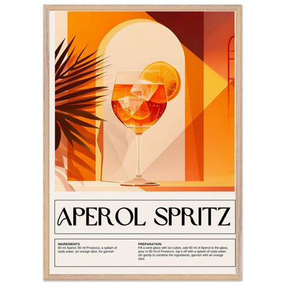 Aperol Spritz Poster - Vibrantwalls