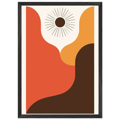 Abstract Desert Sun - Vibrantwalls
