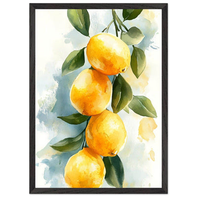 Vintage Italian Coastal Drive Amalfi Lemon Grove - Vibrantwalls