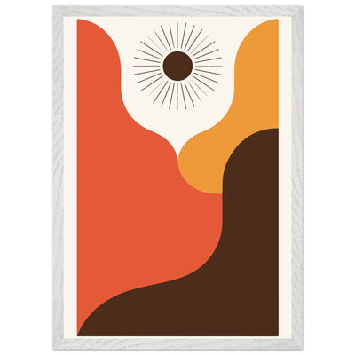 Abstract Desert Sun - Vibrantwalls
