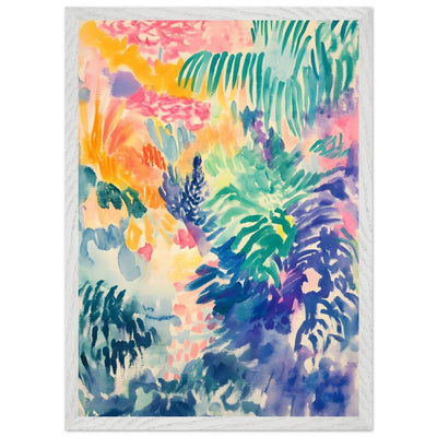 Abstract Floral - Vibrantwalls