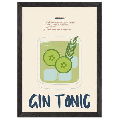 Gin & Tonic - Vibrantwalls