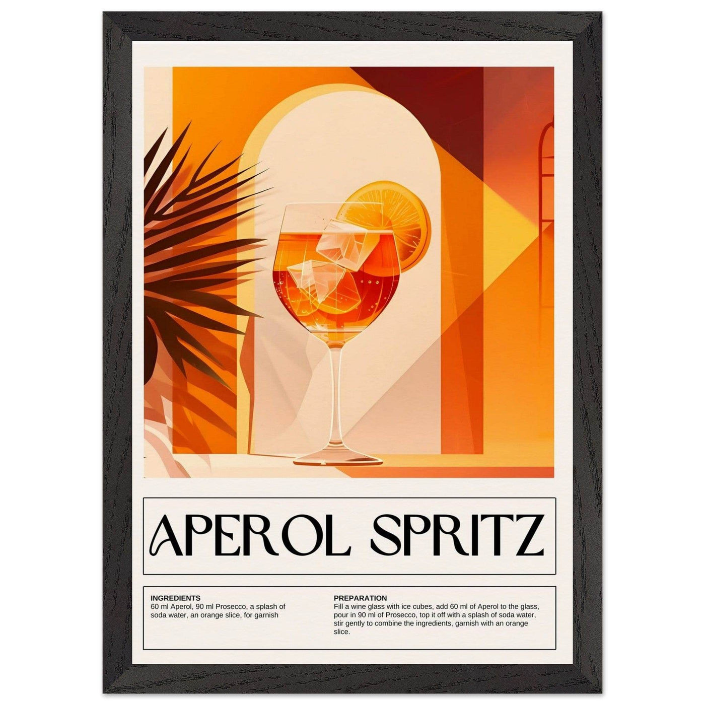 Aperol Spritz Poster - Vibrantwalls