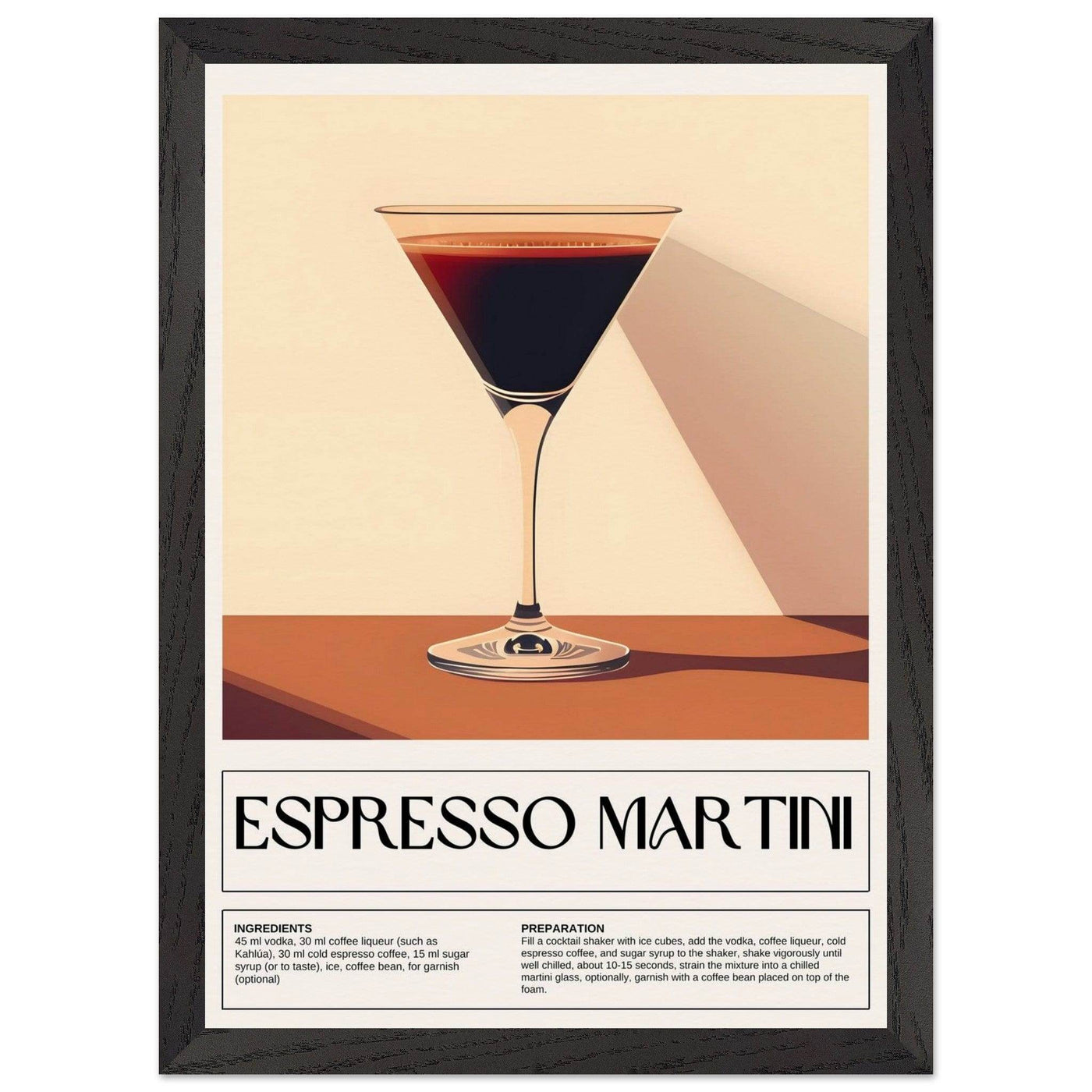 Espresso Martini - Vibrantwalls