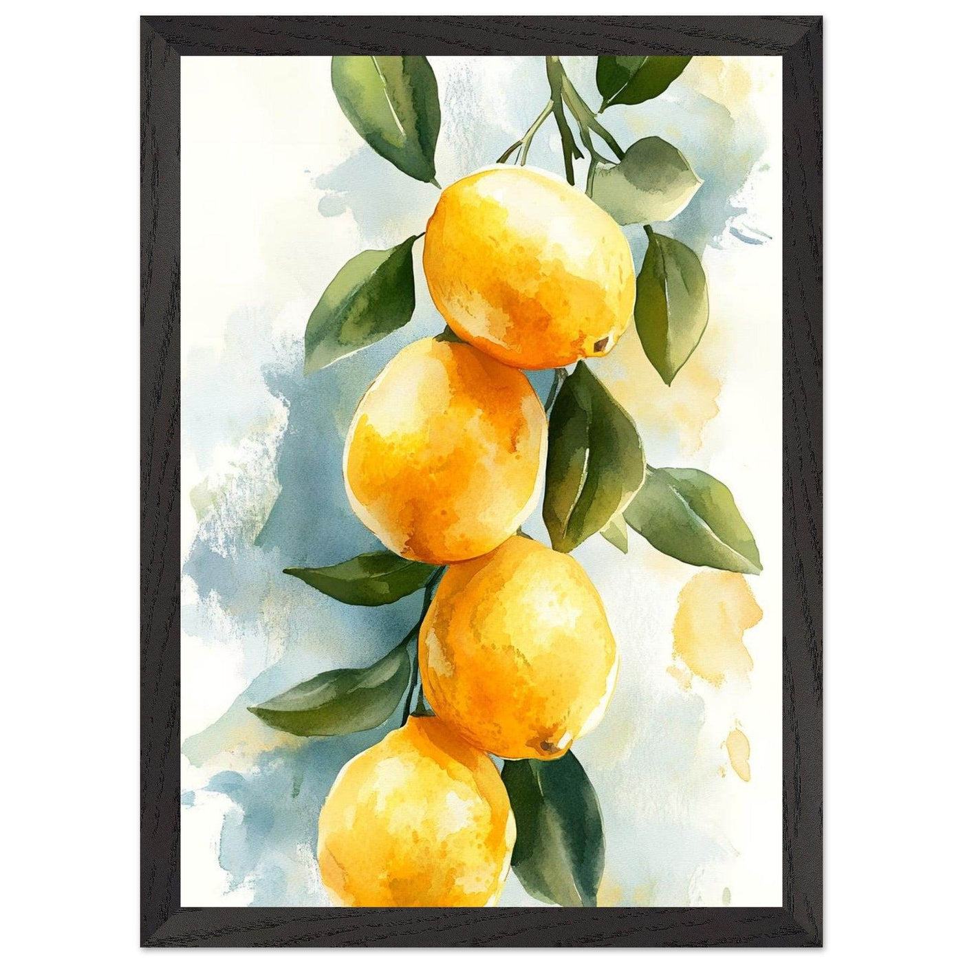 Vintage Italian Coastal Drive Amalfi Lemon Grove - Vibrantwalls