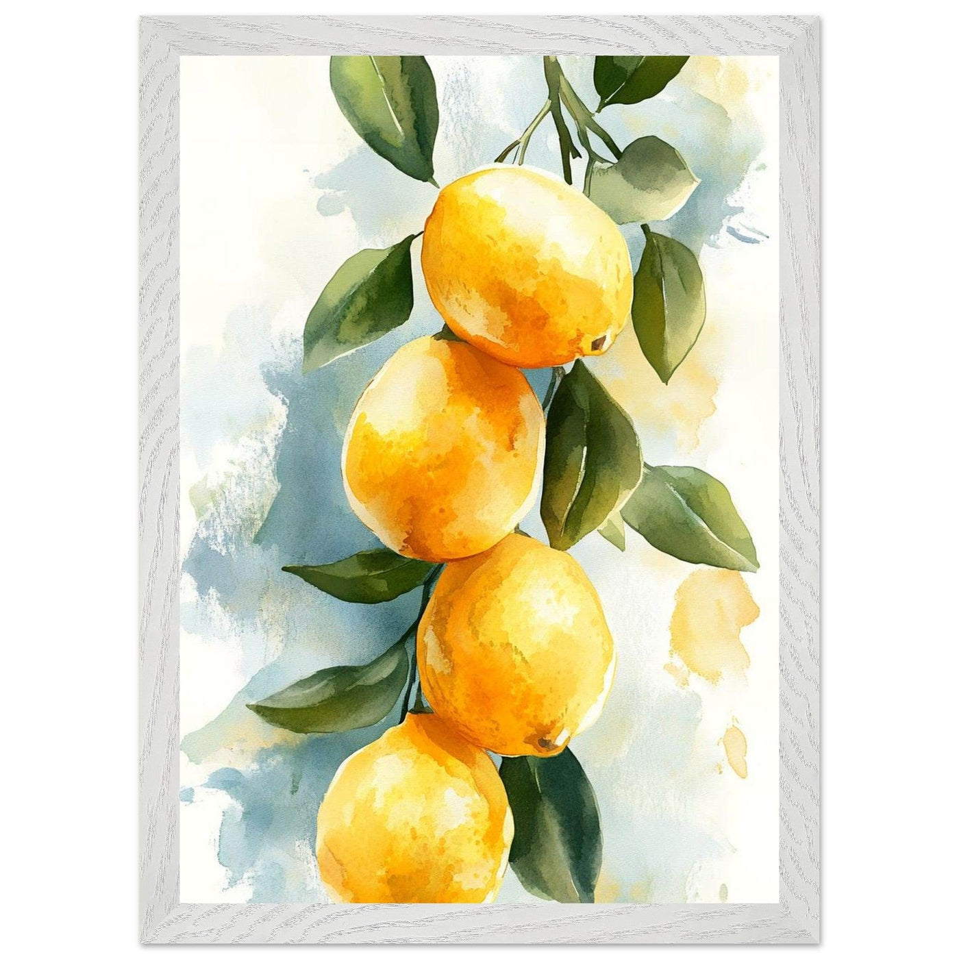 Vintage Italian Coastal Drive Amalfi Lemon Grove - Vibrantwalls