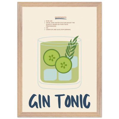 Gin & Tonic - Vibrantwalls