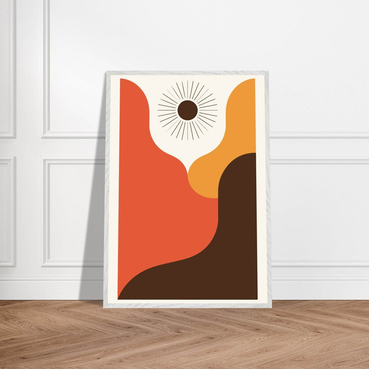 Abstract Desert Sun - Vibrantwalls