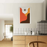 Abstract Desert Sun - Vibrantwalls